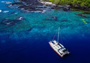 Kealakekua Bay (Captain Cook Monument) Snorkel and Sail Adventure