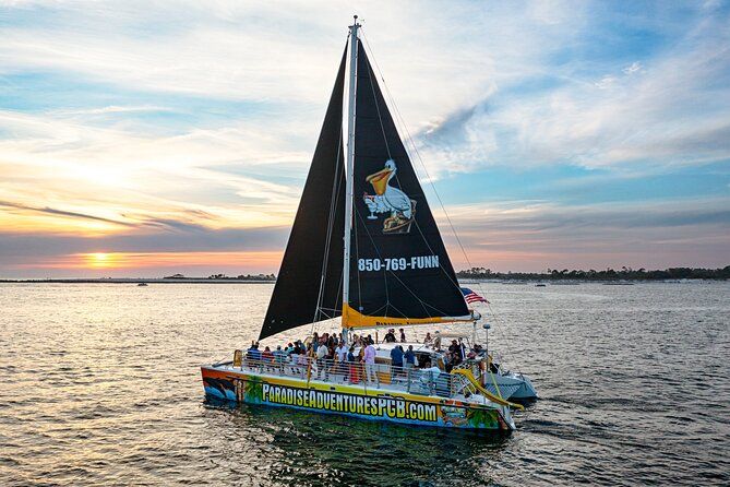 Sunset Dolphin Sail Aboard the Privateer Catamaran