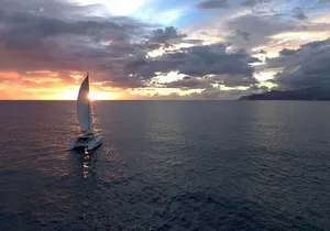 Small Group Yacht Sunset Cruise from Oahu