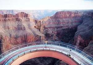 Grand Canyon West Rim by Coach with Helicopter Tour and Meals