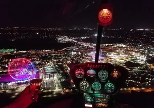 Private Helicopter After-hours 48 Miles Tour Theme Parks&Downtown
