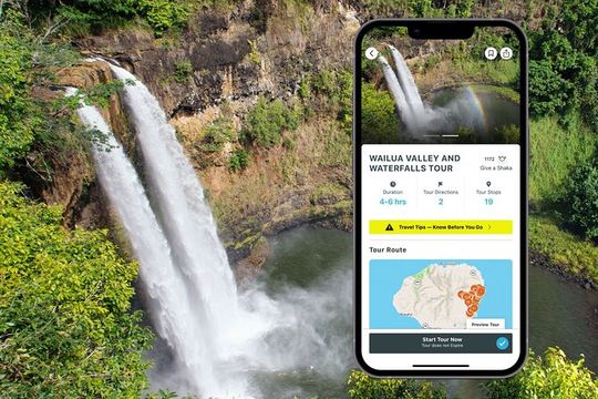 Kauai Wailua Valley & Waterfalls Audio Driving Tour