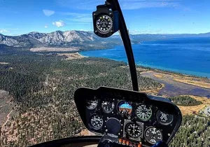 Emerald Bay Helicopter Tour of Lake Tahoe