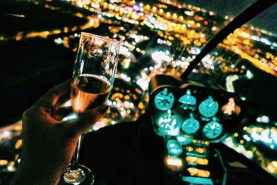 Private Helicopter After-hours 48 Miles Tour Theme Parks&Downtown