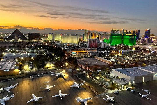 Las Vegas Helicopter Night Flight and Optional VIP Transportation