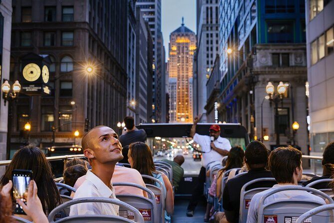 Chicago Sunset Tour by Open-Top Bus with Live Guide