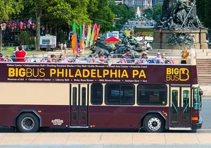 Hop On Hop Off Double Decker Bus Tour of Philadelphia