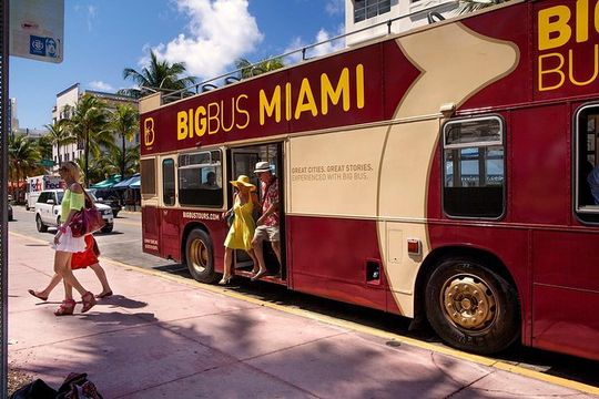 Miami: Hop-on Hop-off Sightseeing Tour with Cruise Option