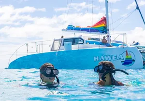 Waikiki Turtle Snorkel and Sail on Hawea Catamaran