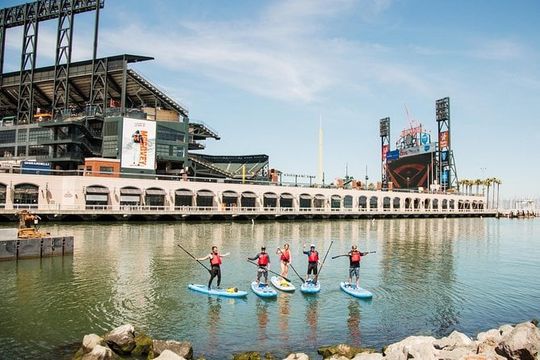 Stand-Up Paddleboarding in San Francisco's Mission Bay