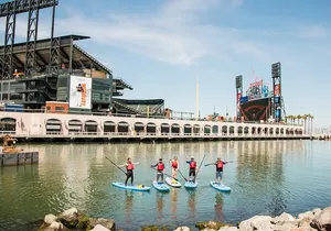 Stand-Up Paddleboarding in San Francisco's Mission Bay