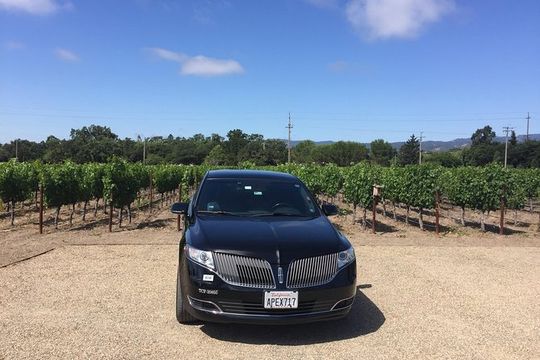8-Hours Napa Wine Tour from SF to Napa CA , Sedan up to 2 People