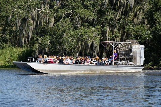 Airboat Ride with Transportation from New Orleans