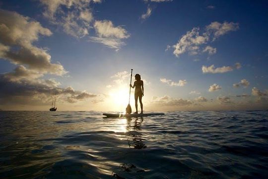 Magic Island Honolulu Stand Up Paddling