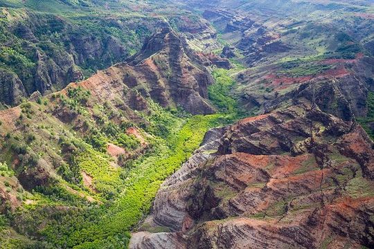 Kauai Waimea Canyon, Wailua River Boat and Fern Grotto Tour