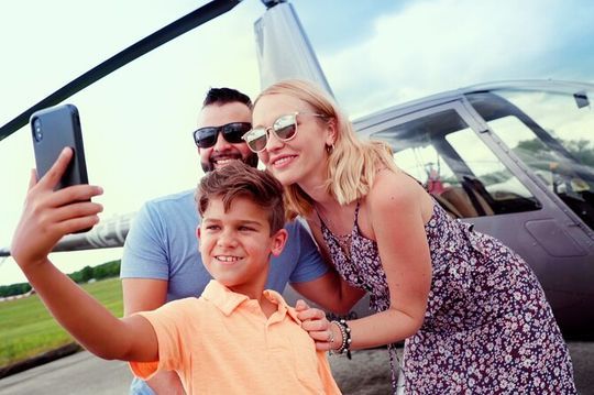 Day 16 miles Private Helicopter Tour over Fun Spot