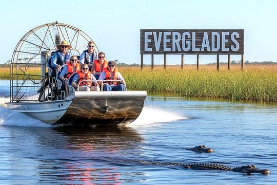 Everglades Airboat Tour with Port or Hotel Transfers