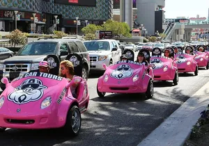Las Vegas Strip and Downtown Scooter with Food Tour