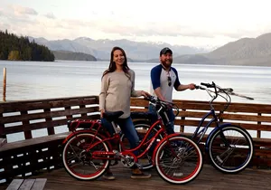 Ketchikan Electric Bike and Rain Forest Hike Ecotour
