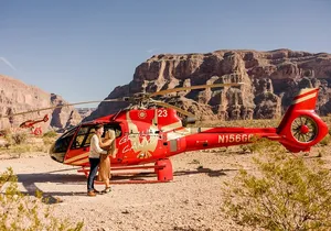 Grand Canyon West Rim Helicopter Tour with Champagne Toast
