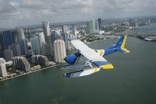 Miami Highlights Private Seaplane Tour with Live Commentary