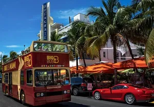 Big Bus Miami: Hop-on Hop-off Tour with 9 stops and Cruise Option