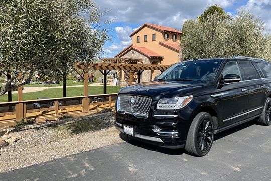 VIP SUV-LUX Wine Tour for 8 hr up to 6 People
