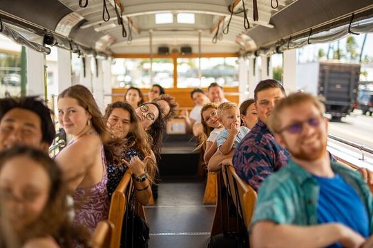 Waikiki Trolley Hop-On Hop-Off Tour of Honolulu