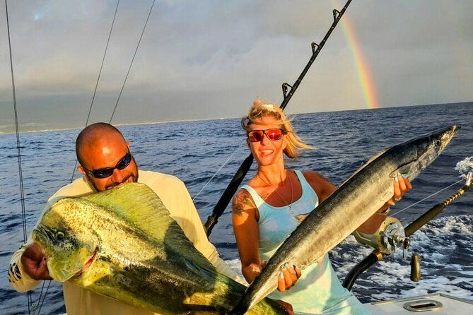 Kona Hawaii Deep Sea Fishing experience on the Bite Me 4