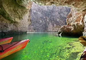 Emerald Cave Kayak Rental: Self-Guided Willow Beach Adventure