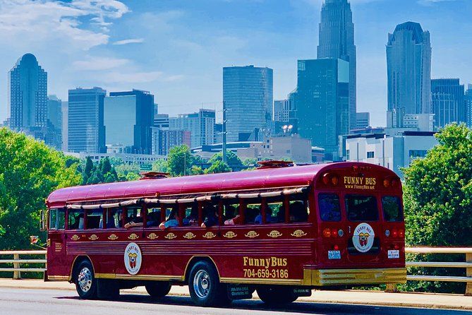 Charlotte FUNNY Historical Comedy City BUS Tour