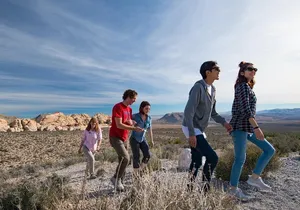 Red Rock Canyon from Las Vegas