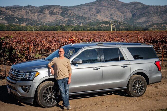 8 Hour Private Customized Wine Tour up to 7 Guests Napa & Sonoma