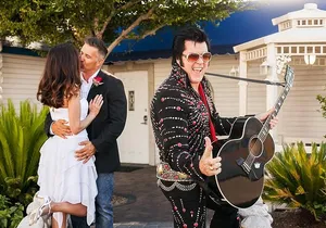 Elvis Themed Wedding or Vow Renewal at Graceland Wedding Chapel