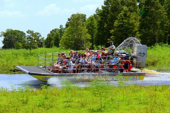 Orlando Florida Everglades Airboat Tour and Wild Florida Admission with Optional Lunch