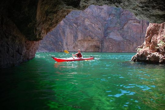 Emerald Cave Kayak Trip from Willow Beach near Las Vegas