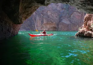 Emerald Cave Kayak Trip from Willow Beach near Las Vegas