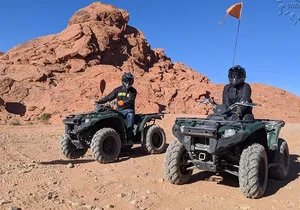 ATV Tour and Dune Buggy Chase Dakar Combo Adventure from Las Vegas