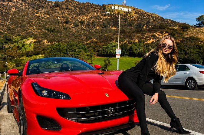 30-Minute Luxury Driving Tour: Explore Hollywood in a Ferrari