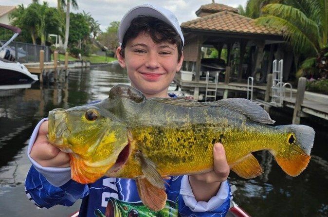 Private Peacock Bass Fishing Charter Near Palm Beach Florida