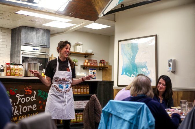 New Orleans Demonstration Cooking Class with Meal