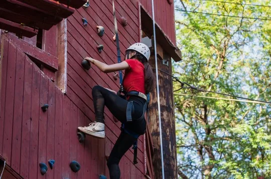 Adventure Course Extreme Including Climbing Wall & Rappel