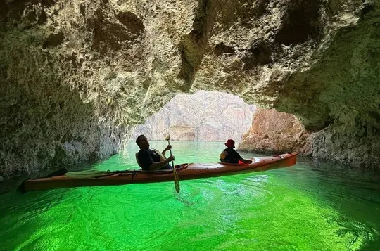 Las Vegas: Emerald Cave Guided Kayak Tour, Small Group