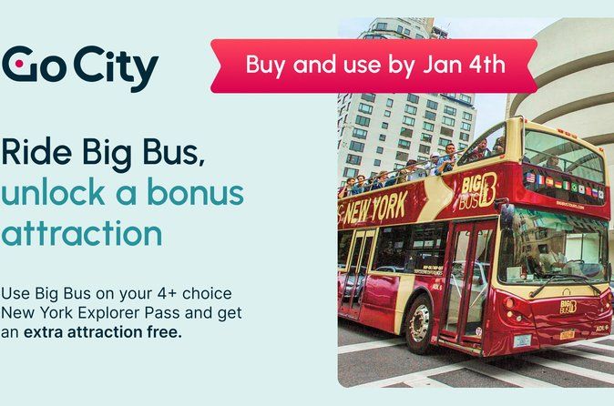 Go City: New York Explorer Pass: 100+ Things to Do Including Edge