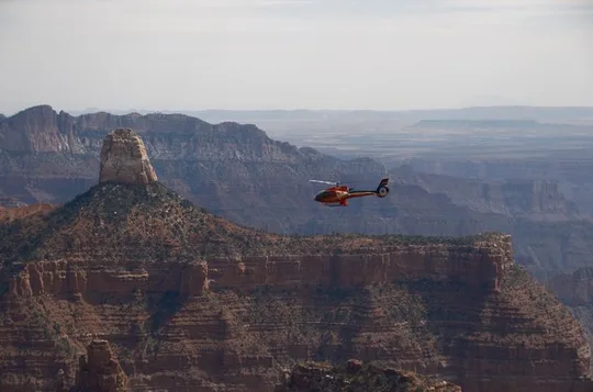 Helicopter Tour of the North Canyon with Optional Hummer Excursion