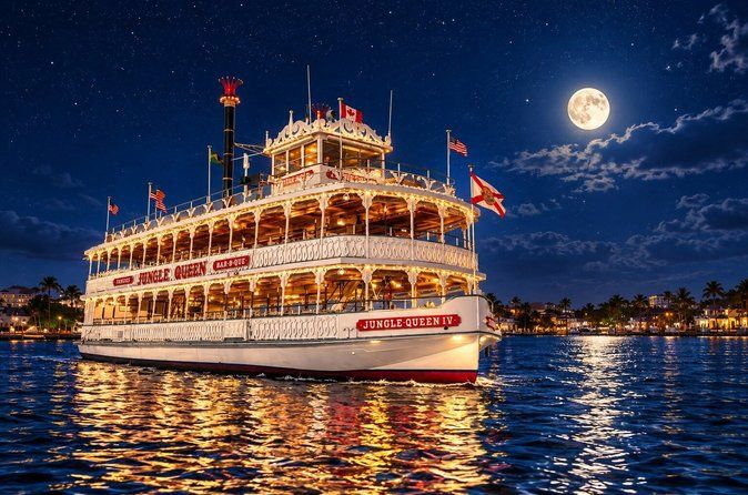 JUNGLE QUEEN, Sightseeing Cruise, BBQ Dinner, Show, & Wildlife