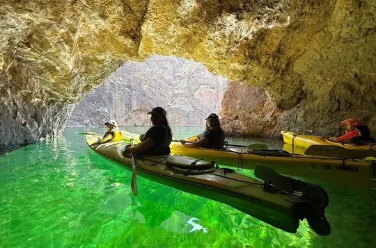 Las Vegas: Emerald Cave Guided Kayak Tour, Small Group
