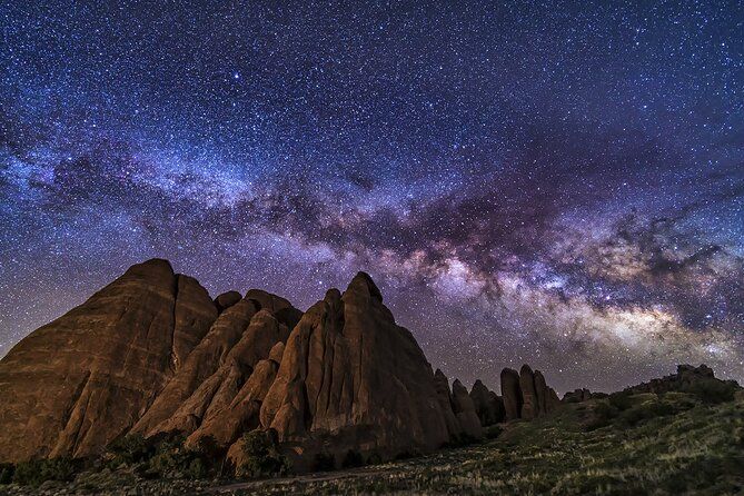 Sunset and Night Photography in Arches National Park