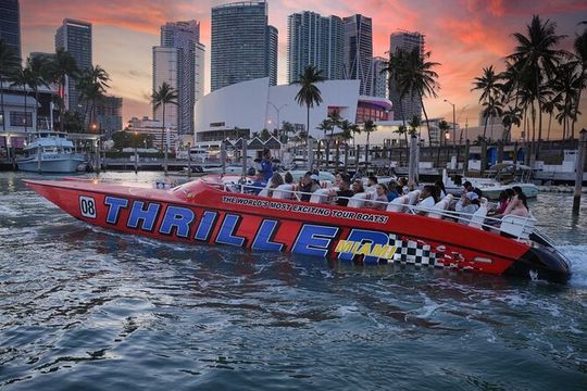 Speedboat Sightseeing Adventure of Miami
