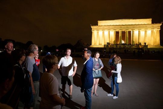 DC Memorials Night Tour: Glass-Roof Convertible Upgrade Option